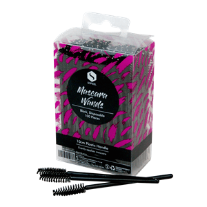 Disposable Mascara / Eyebrow Spoolies 100 Lashes & Brows - Luxe pacifique - Luxe Pacifique