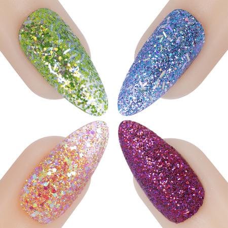 Broken Heart Glitter Nails - Young Nails - Luxe Pacifique