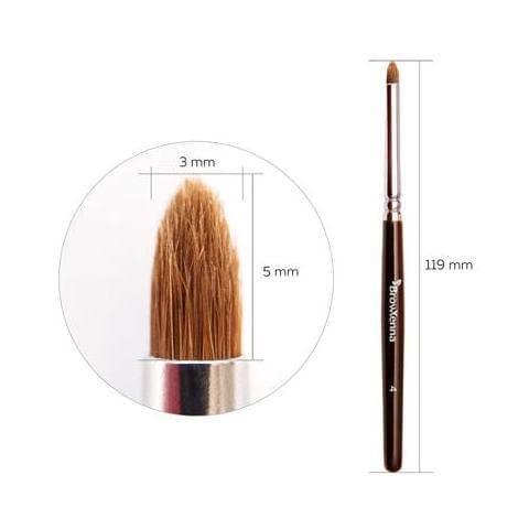 BrowXenna Brush cone shaped for tapping #4 Accessories - Brow Xenna - Luxe Pacifique