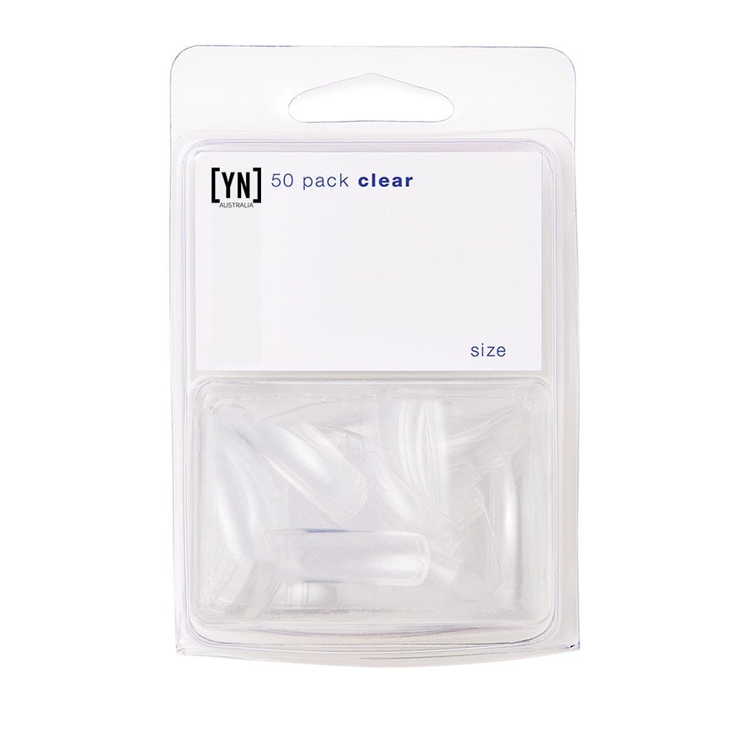 Clear Tips 50 pack Refill # 7 Nails - Young Nails - Luxe Pacifique