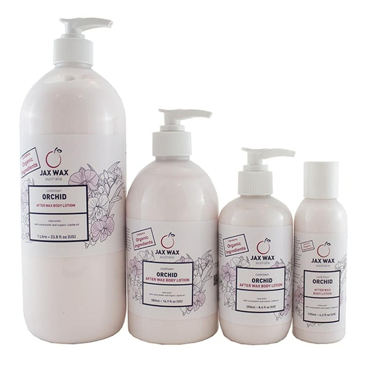 Cooktown Orchid After Wax Body Lotion 500ml Beauty - Jax Wax - Luxe Pacifique