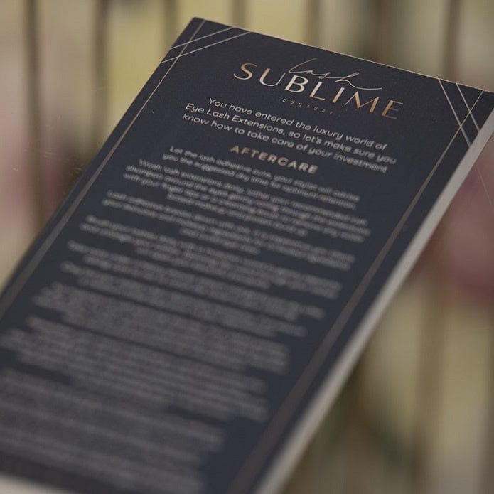 Henna Aftercare Pads 25 Lashes & Brows - Lash Sublime - Luxe Pacifique