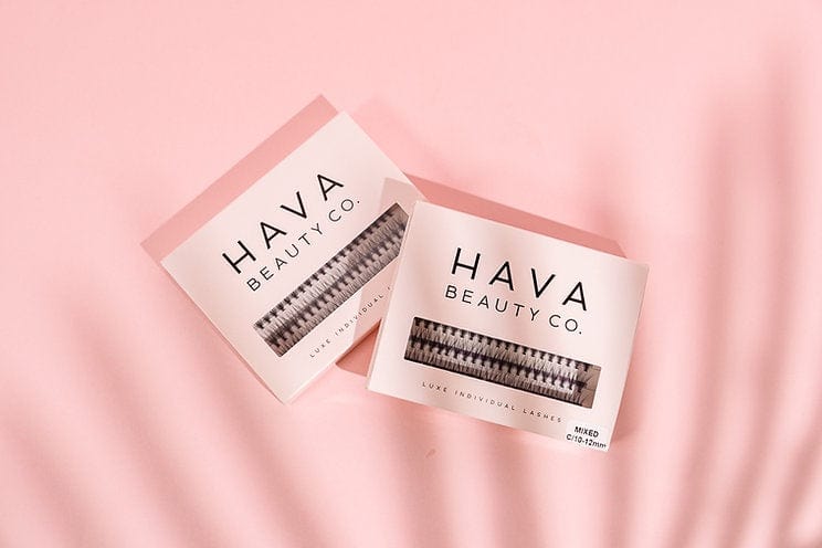 Lite Luxe Individual Lashes 12mm - 120pcs Lashes & Brows - Hava - Luxe Pacifique