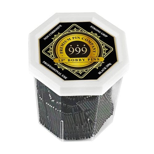 999 Bobby Pins 1.5&quot; Black HAIR - 999 - Luxe Pacifique