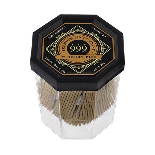 999 Bobby Pins 2" Gold HAIR - 999 - Luxe Pacifique