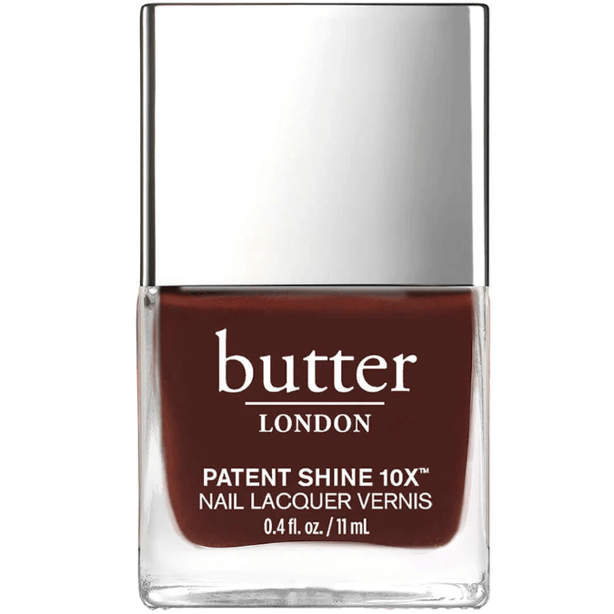Boozy Chocolate - Patent Shine 10X Nail Lacquer NAILS - BUTTER LONDON - Luxe Pacifique