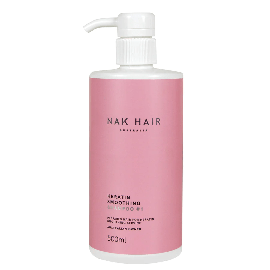 Copy of NAK Keratin Smoothing Shampoo Step 1 HAIR - BRASIL CACAU - Luxe Pacifique