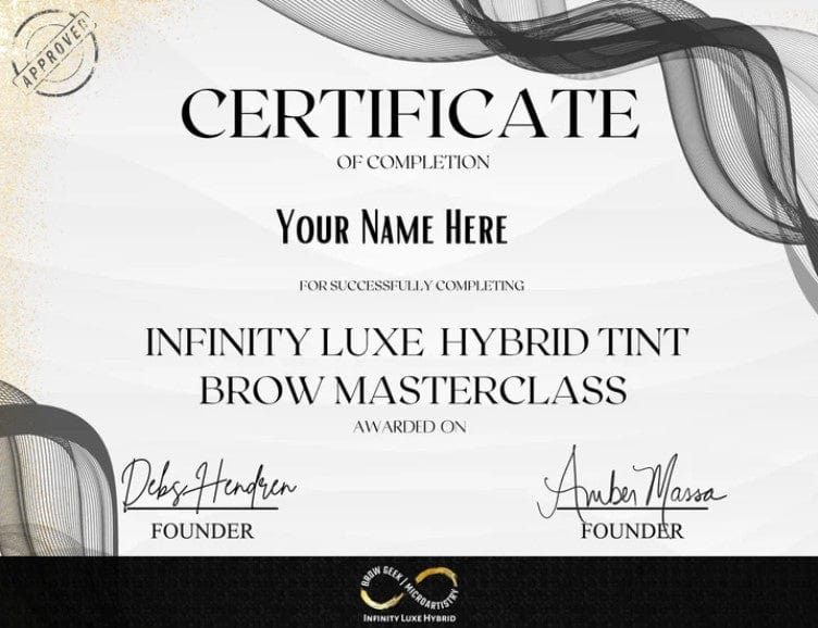Silver Infinity Hybrid Kit Lashes &amp; Brows - Infinity - Luxe Pacifique