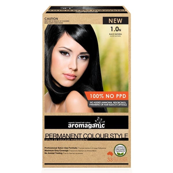 1.0N Black (Natural) Hair - Aromaganic - Luxe Pacifique