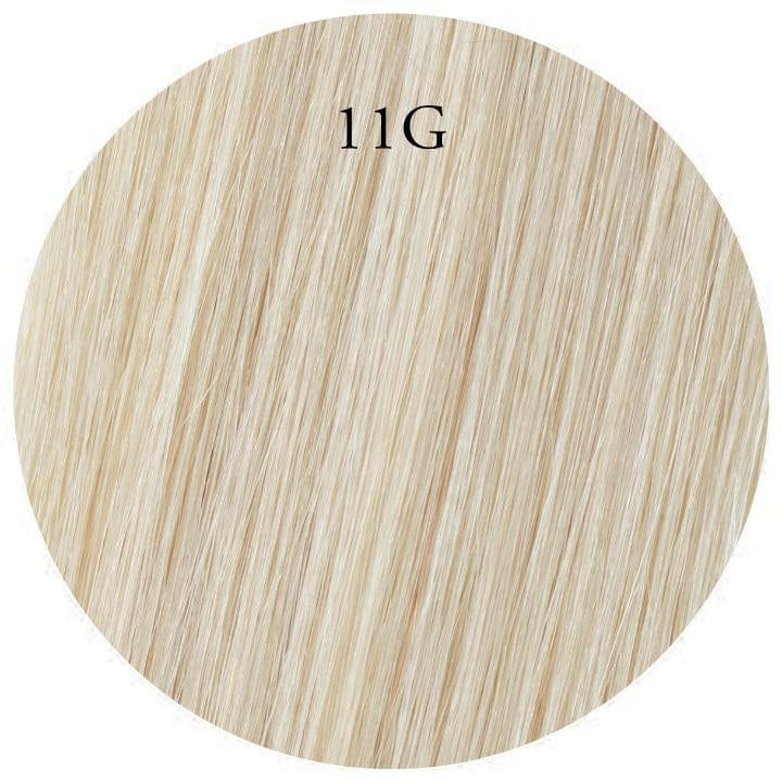 14" Slimline Tape - Platinum blonde Hair 11G - 10pc Hair - Showpony - Luxe Pacifique