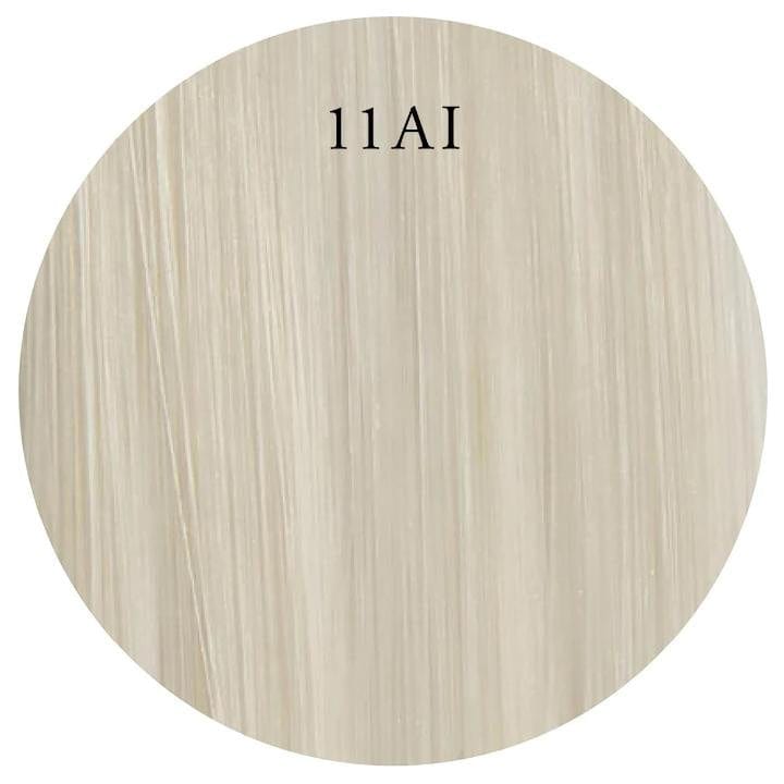 14" Slimline Tape - White Blonde Hair 11AI - 10pc Hair - Showpony - Luxe Pacifique