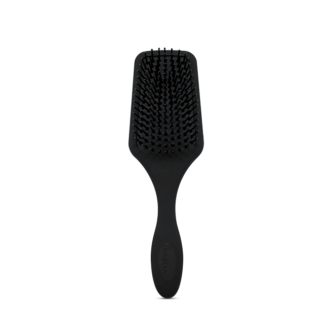 Mini Paddle Brush Black Hair - Denman - Luxe Pacifique