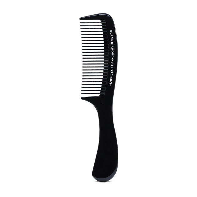 Black Diamond 220mm Shampoo Rake Comb Hair - Denman - Luxe Pacifique