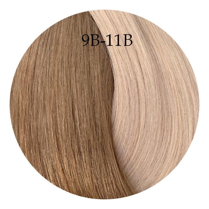 20&quot; Skin Weft Tapes - Ombre Cool Soft Blonde 9B-11B - 10pc Hair - Showpony - Luxe Pacifique