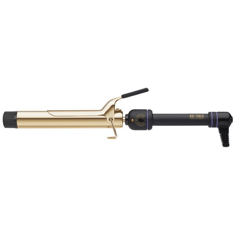24K Gold Curling Iron Extra Long 32mm Hair - Hot Tools - Luxe Pacifique
