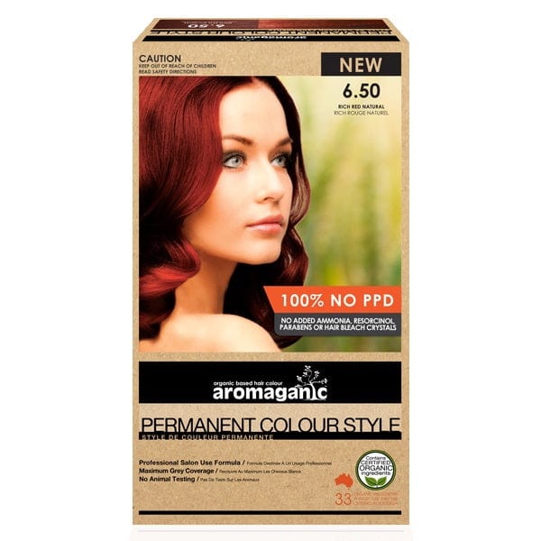 6.5RN Dark Blonde (Red-Natural) Hair - Aromaganic - Luxe Pacifique