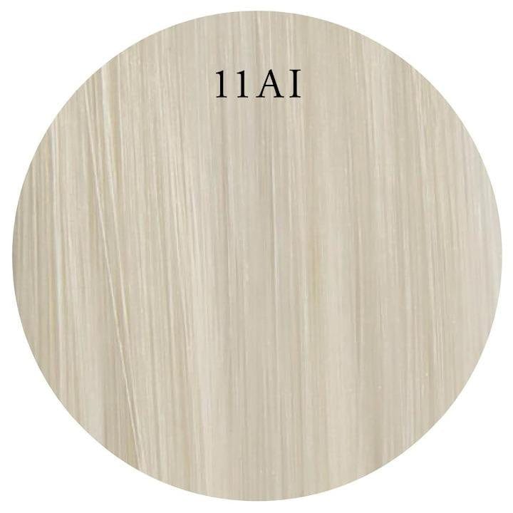 7 piece Clip in Set 20" - White Blonde 11AI Hair - Showpony - Luxe Pacifique
