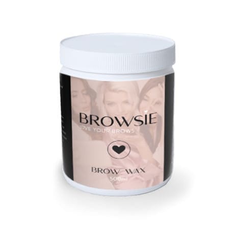 Browsie Eyebrow Strip Wax 500ml Lashes & Brows - Jax Wax - Luxe Pacifique