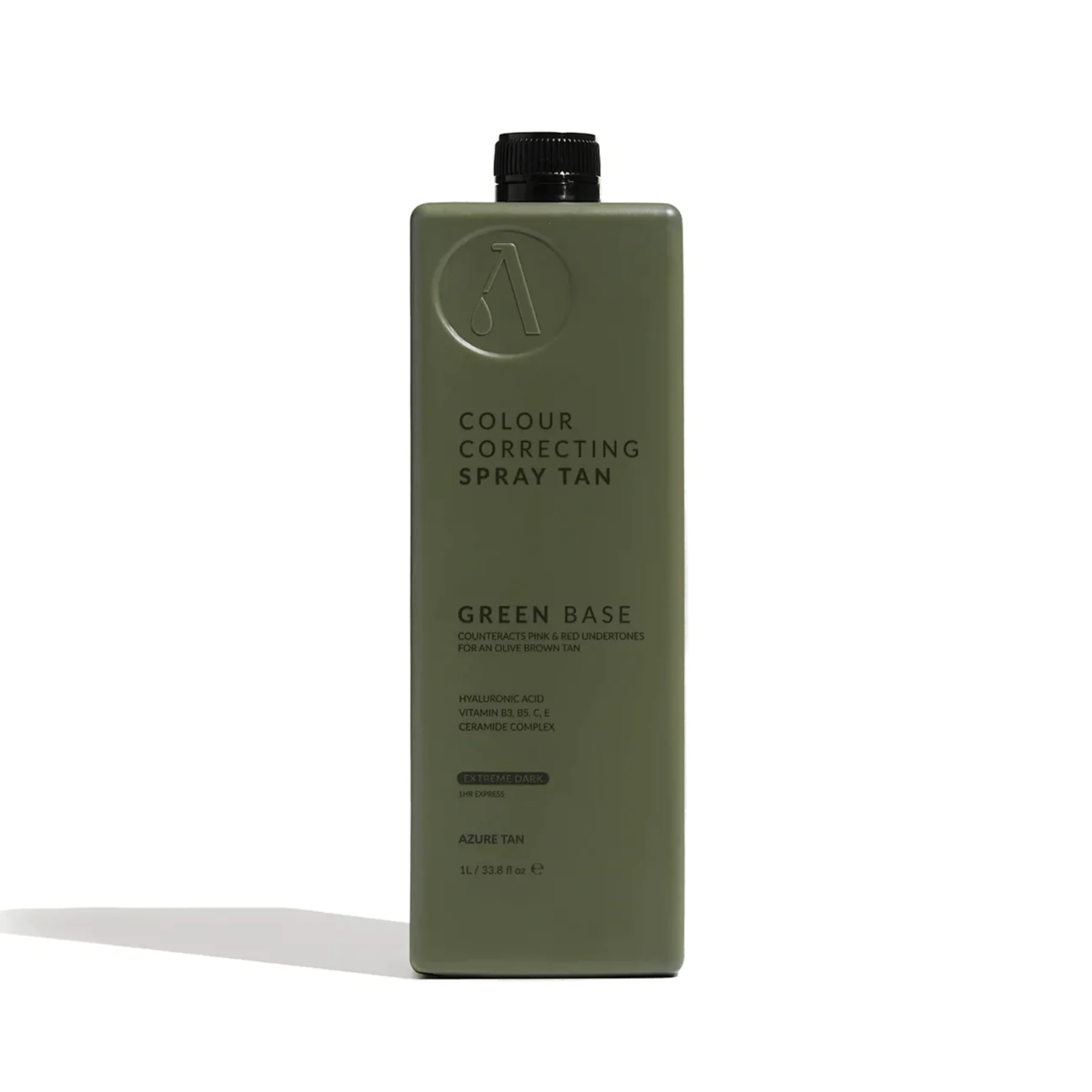 Azure Tan Pro Mist Green Base - Extreme Dark 1L Tanning - Azure Tan - Luxe Pacifique