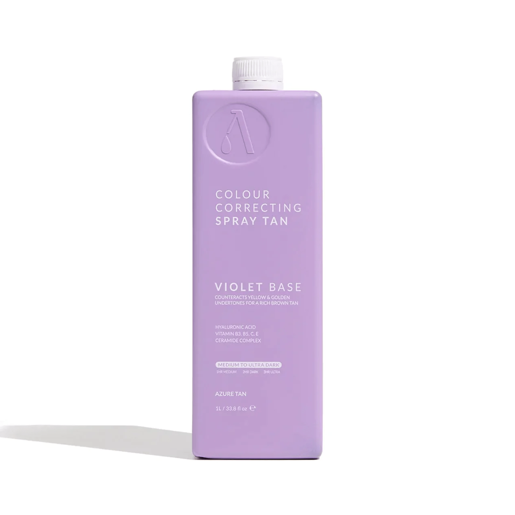 Azure Tan Pro Mist Violet Base - Medium to Ultra Dark 1L Tanning - Azure Tan - Luxe Pacifique