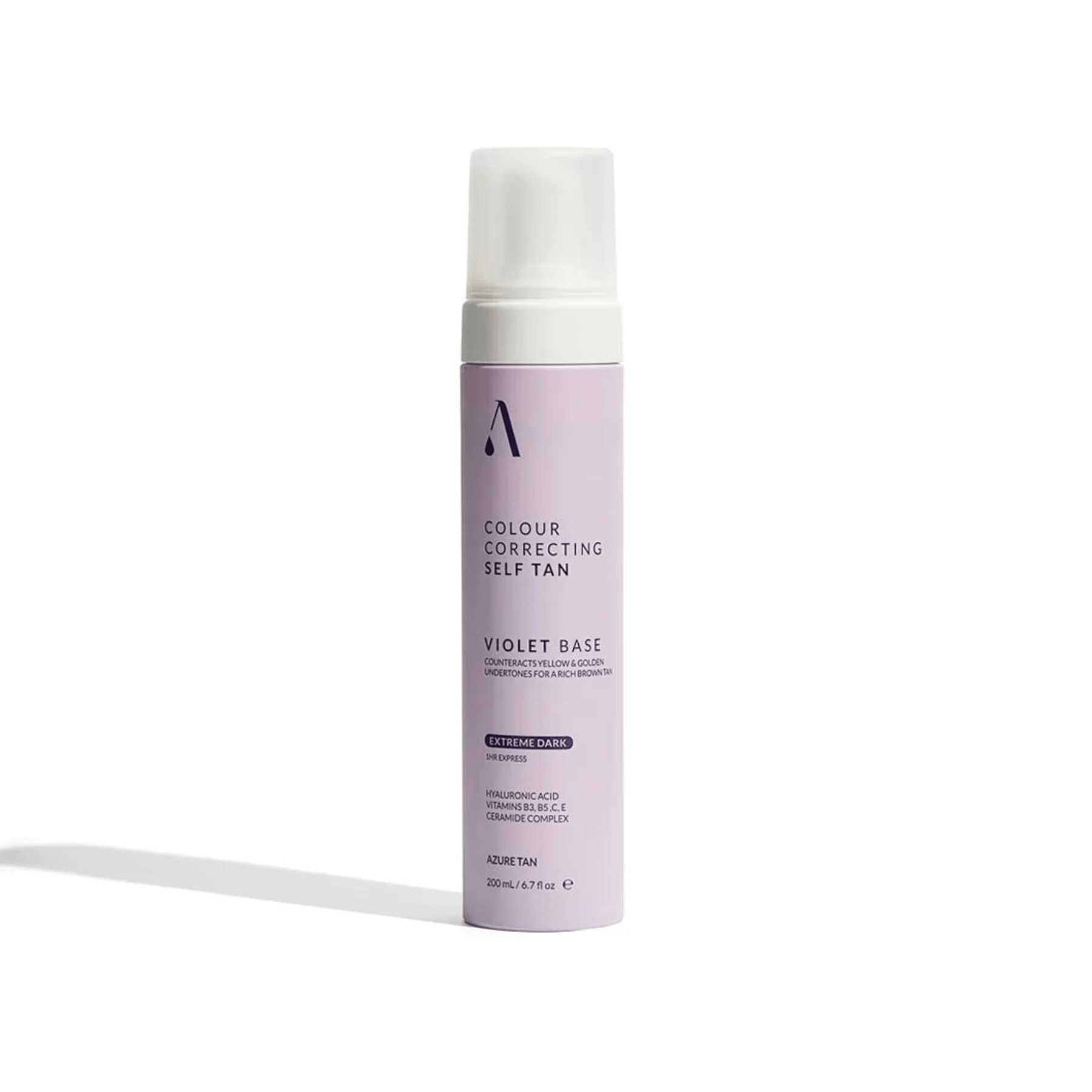 Azure Tan - Self Tan Mousse Violet Base - Extreme Dark 200ml Tanning - Azure Tan - Luxe Pacifique