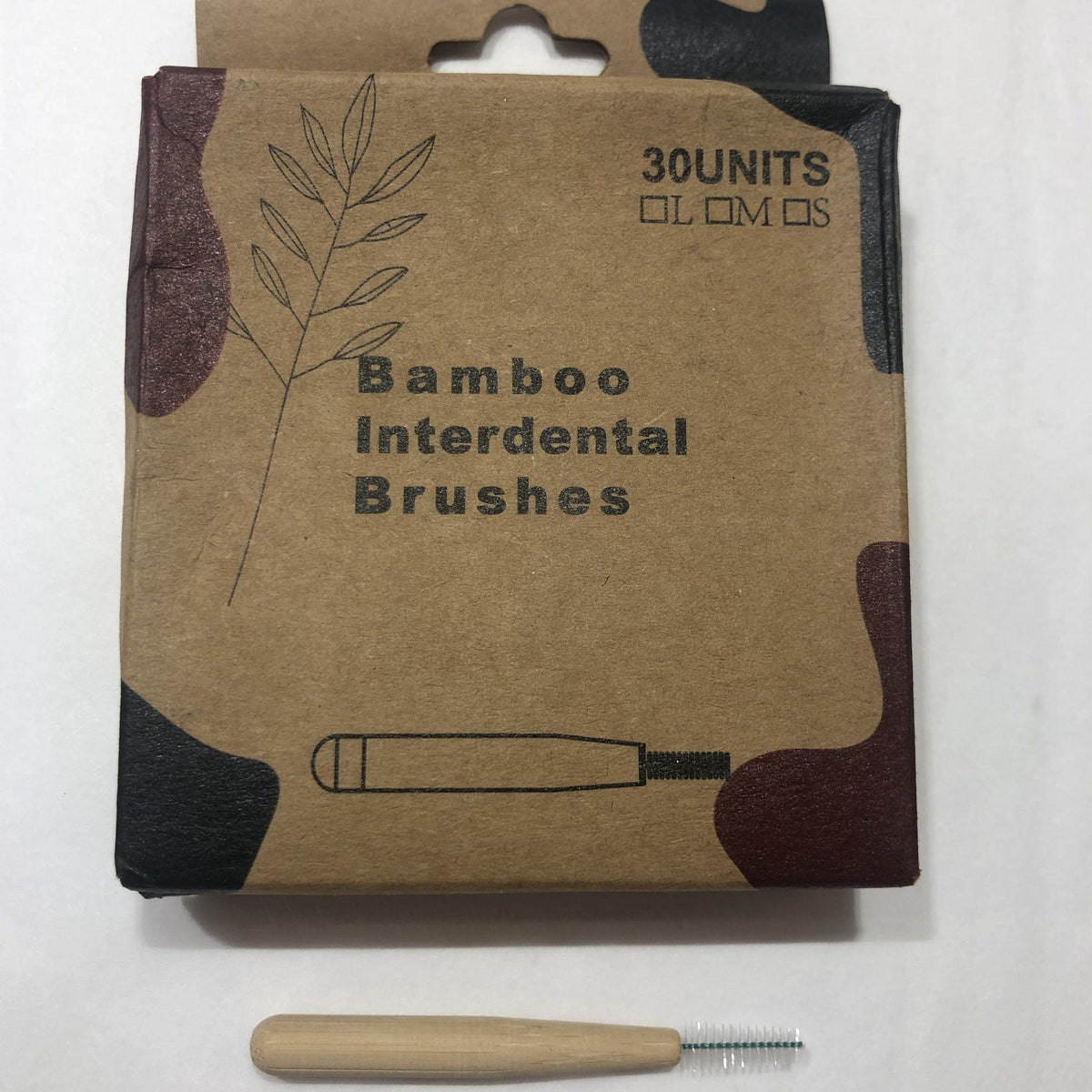 Bamboo Interdental Brushes 30pk Hair - Luxe pacifique - Luxe Pacifique