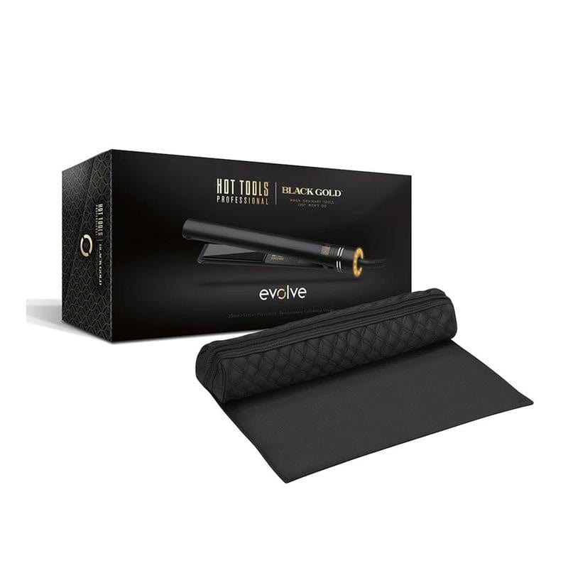 Black Gold Flat Iron Evolve 32mm Gift Set Hair - Hot Tools - Luxe Pacifique
