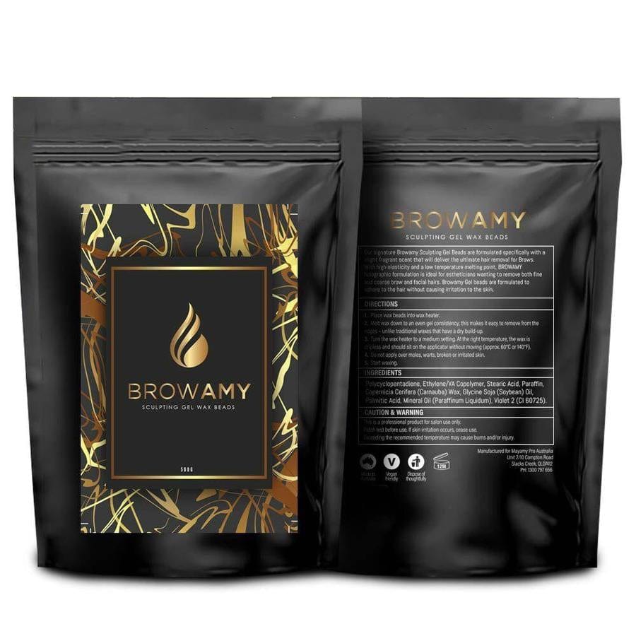 Browamy Hot Wax 500gms Lashes &amp; Brows - Browamy - Luxe Pacifique