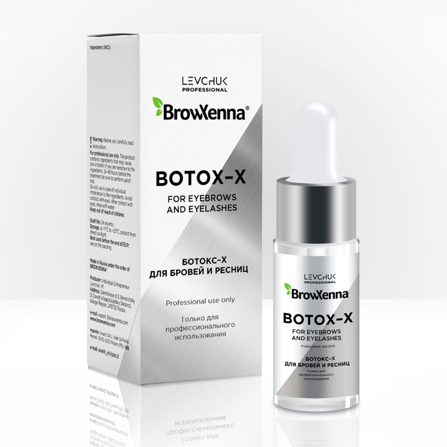 BrowXenna Botox-X 10ml Lashes & Brows - Brow Xenna - Luxe Pacifique