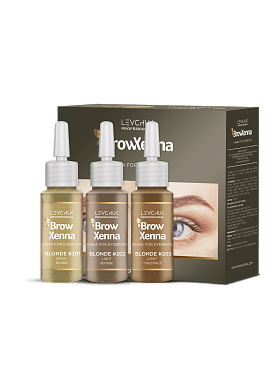 BrowXenna Kit ( 3 )  Blonde Set Lashes & Brows - Brow Xenna - Luxe Pacifique