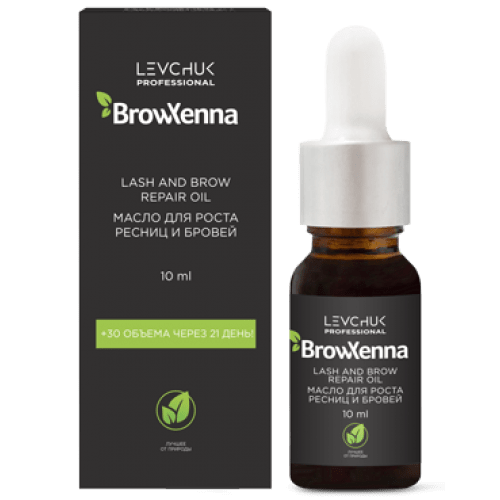 BrowXenna Oil for Eyelash and Eyebrow Growth 10ml Lashes &amp; Brows - Brow Xenna - Luxe Pacifique