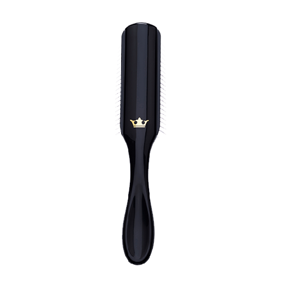 Classic Styler Brush Black With Crown Hair - Denman - Luxe Pacifique