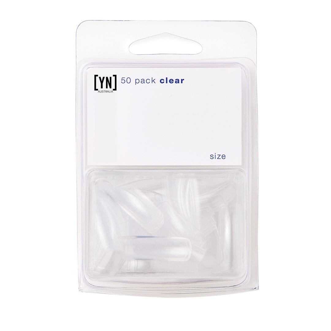 Clear Tips 50 pack Refill # 10 Nails - Young Nails - Luxe Pacifique