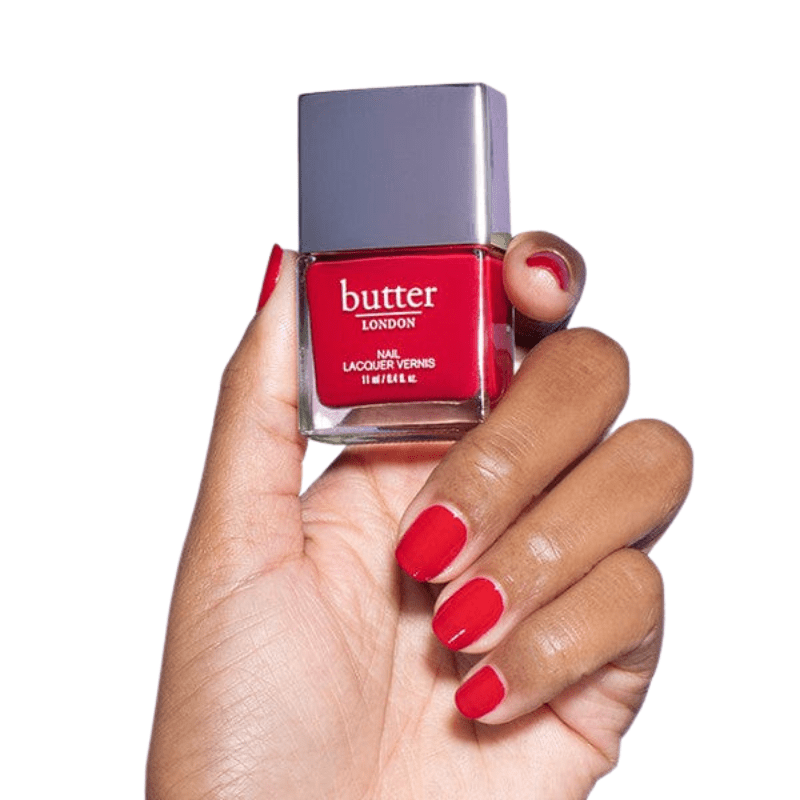 Come to Bed Red - Patent Shine 10X Nail Lacquer 1927 NAILS - BUTTER LONDON - Luxe Pacifique