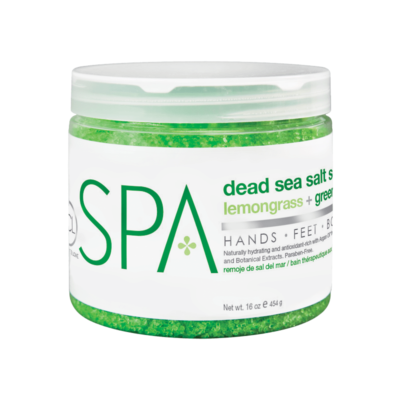 Dead Sea Salt Soak Lemongrass Green Tea 473ml Beauty - BCL - Luxe Pacifique