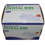 Dental Bib 4ply embossed 250 sheets ACCESSORIES - Livingstone - Luxe Pacifique