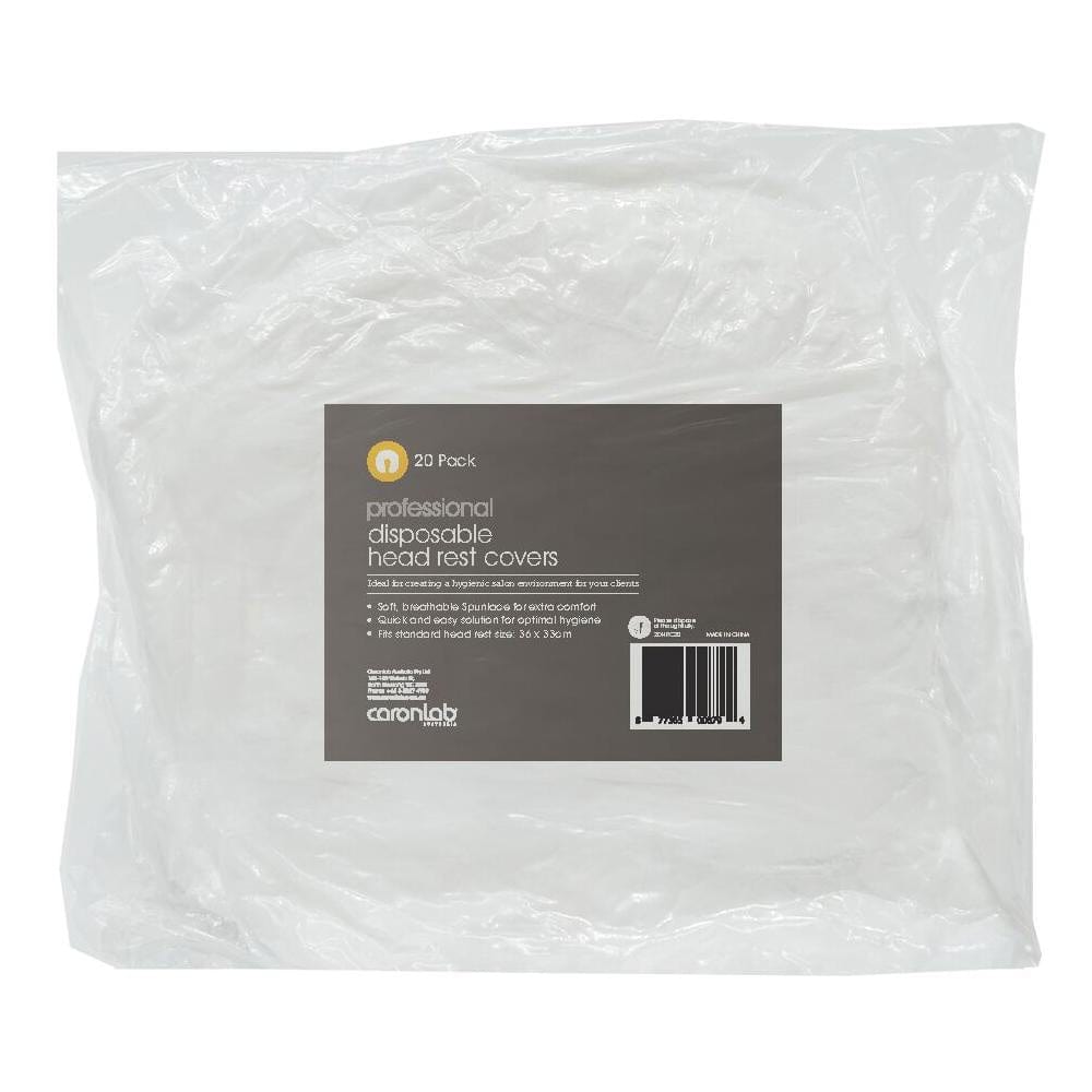 Disposable Head Rest Cover 36X33cm 20pk Accessories - Caron Lab - Luxe Pacifique