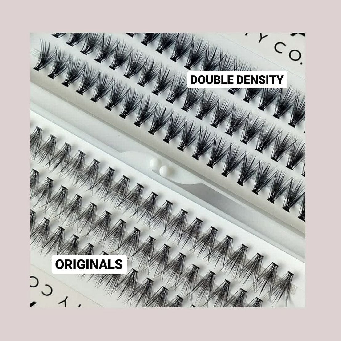 Double Density Luxe Individual Lashes 8mm - 120pcs Lashes &amp; Brows - Hava - Luxe Pacifique