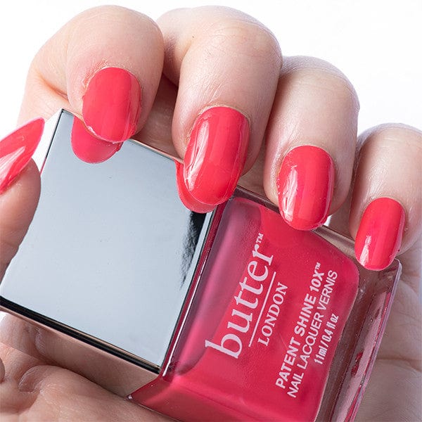 Flusher Blusher - Patent Shine 10X Nail Lacquer Nails - Butter London - Luxe Pacifique