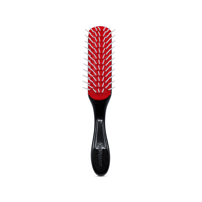 Freeflow Medium Grooming Brush Black Hair - Denman - Luxe Pacifique