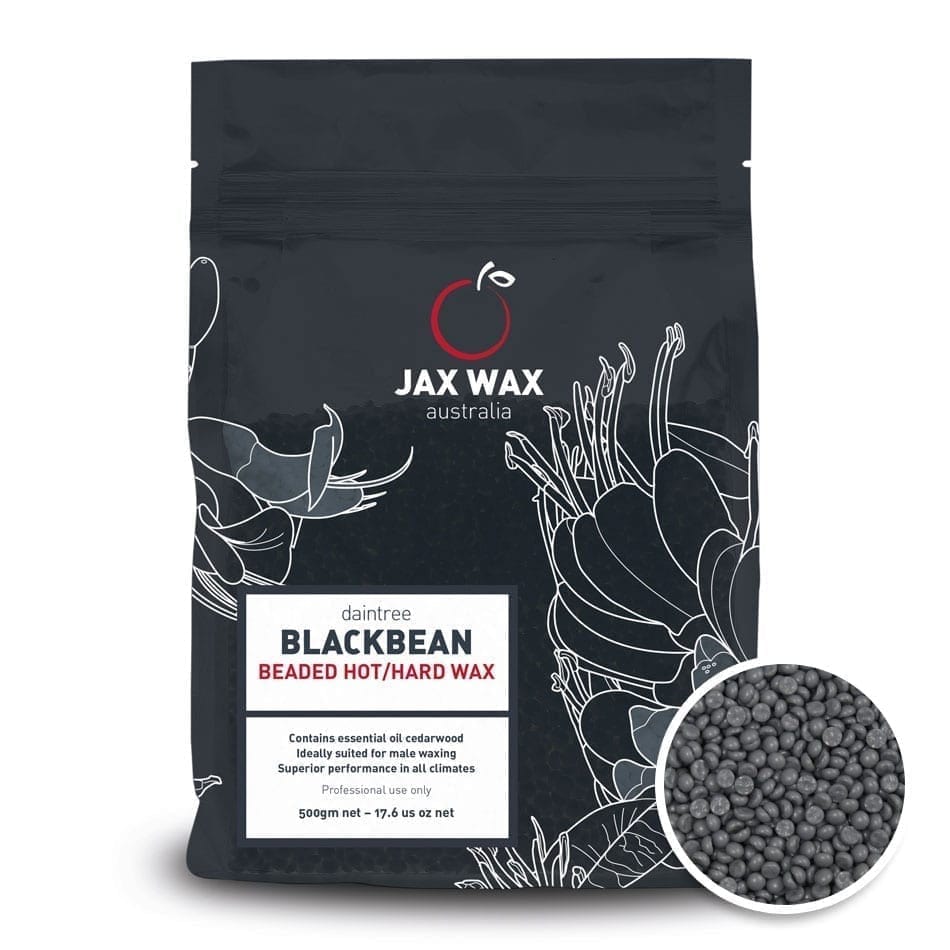 Hot Wax Daintree Blackbean 500g Waxing - Jax Wax - Luxe Pacifique