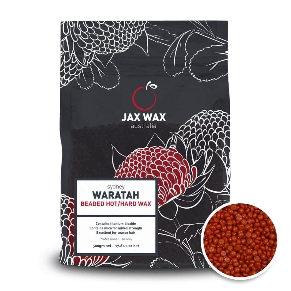 Hot Wax Sydney Waratah 500g Waxing - Jax Wax - Luxe Pacifique