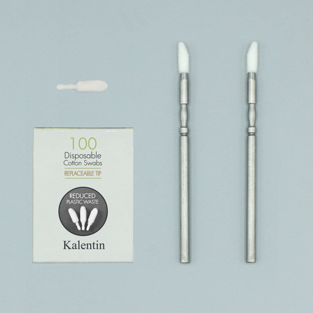Kalentin Replaceable Tips-Micro Cotton Swab Lashes &amp; Brows - Kalentin - Luxe Pacifique