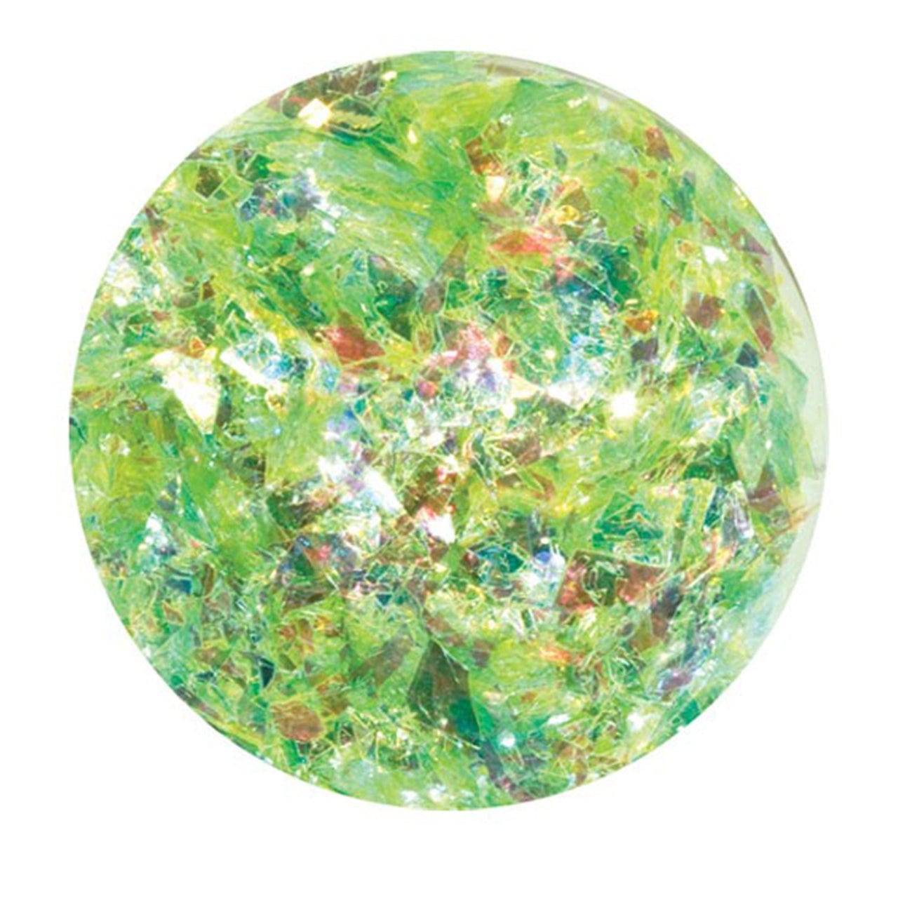 Lime Icy Mylar Nails - Young Nails - Luxe Pacifique