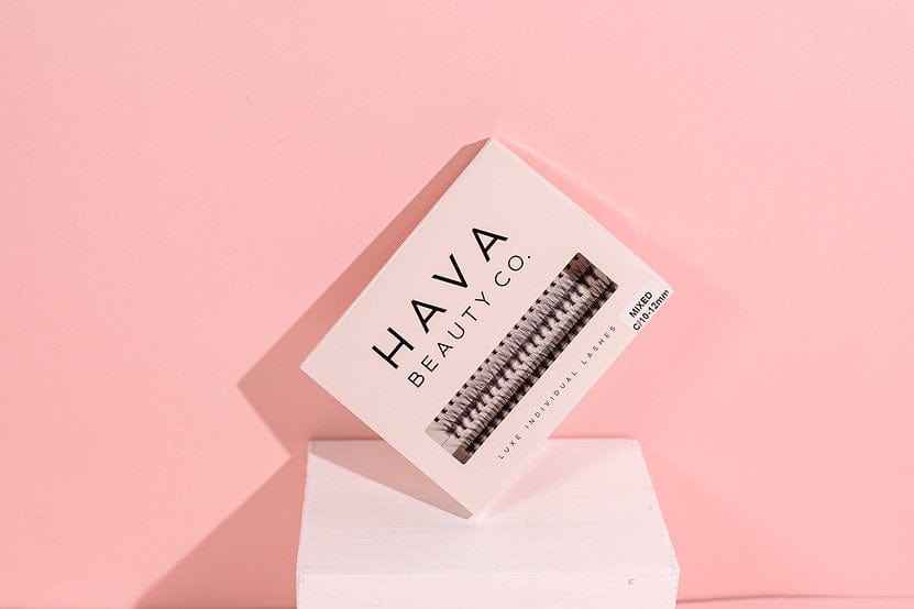 Lite Luxe Individual Lashes 10mm - 120pcs Lashes &amp; Brows - Hava - Luxe Pacifique