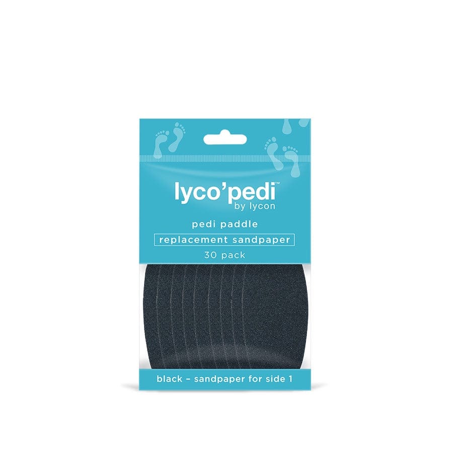 Lyco&#39;pedi Replacement Sandpaper 30 Pack Accessories - Lycon - Luxe Pacifique