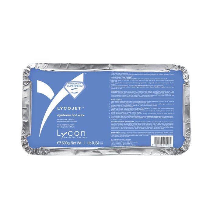 LYCOJET EyeBrow Hot Wax 500g Waxing - Lycon - Luxe Pacifique