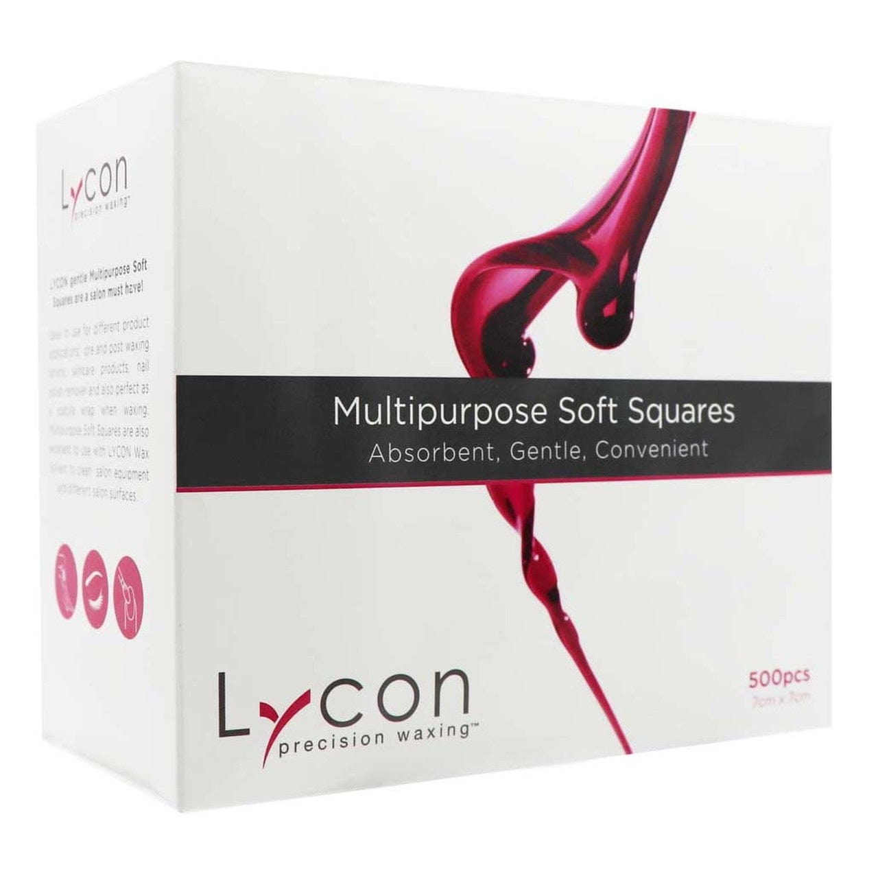 Lycon Multipurpose Soft Squares 500 Pack Accessories - Lycon - Luxe Pacifique