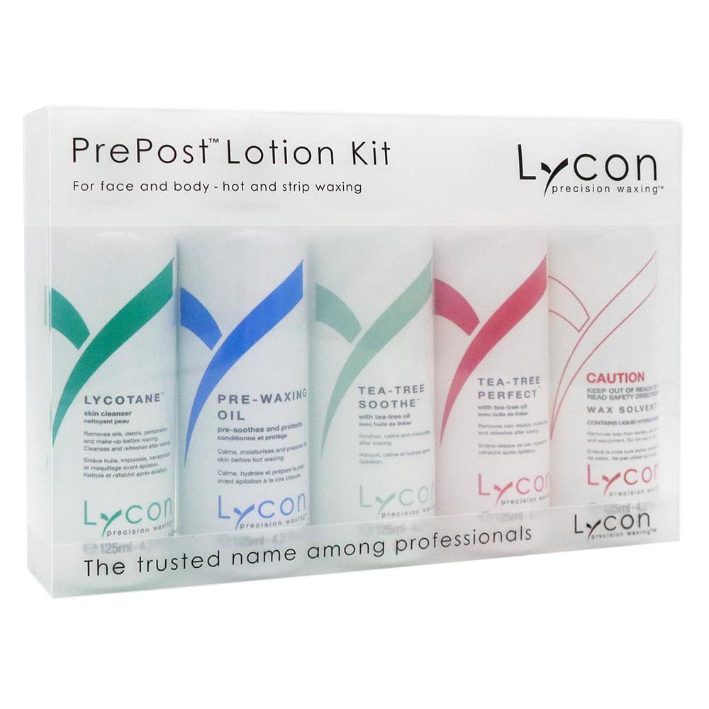 Lycon Pre Post Waxing Kit 5 x 125ml Waxing - Lycon - Luxe Pacifique