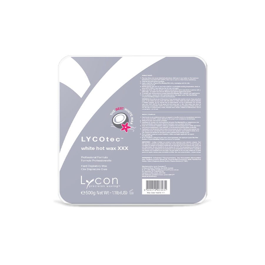 LYCOtec White Hot Wax 500g Waxing - Lycon - Luxe Pacifique